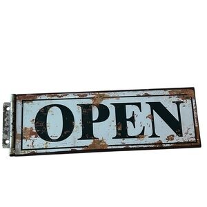 Vintage Style Open Sign